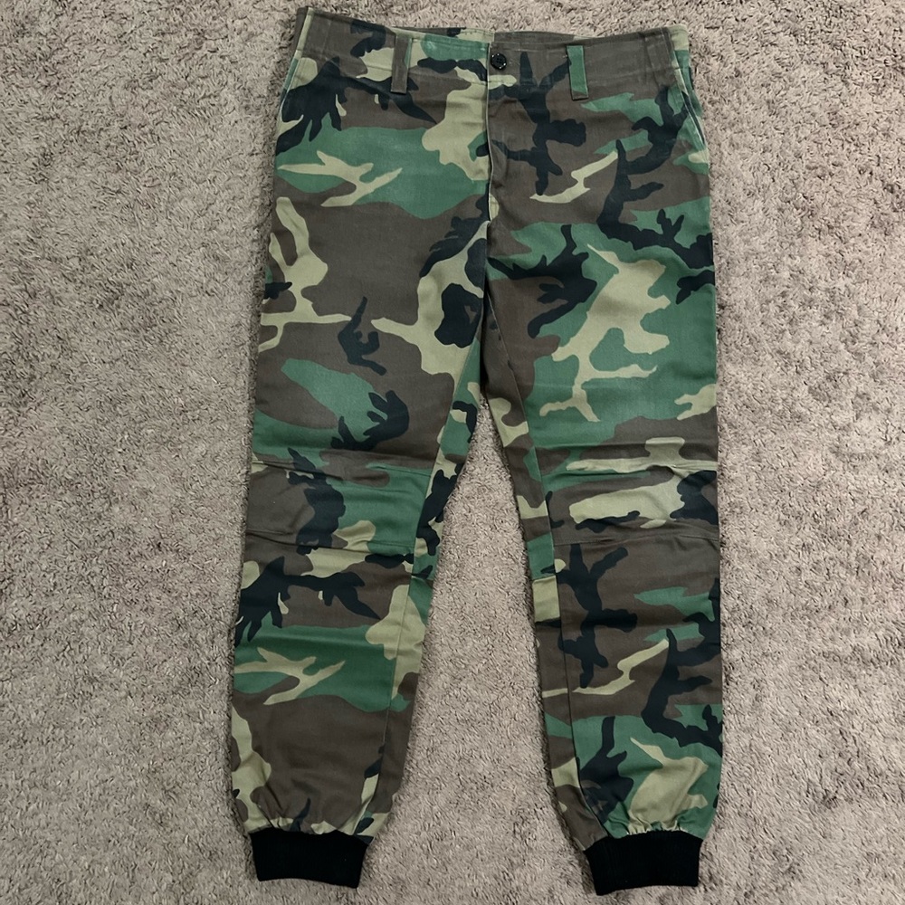 Kith Men’s Blue Label Mercer Woodland Camo Pants 100% Auth SZ 33 - Pre Owned
